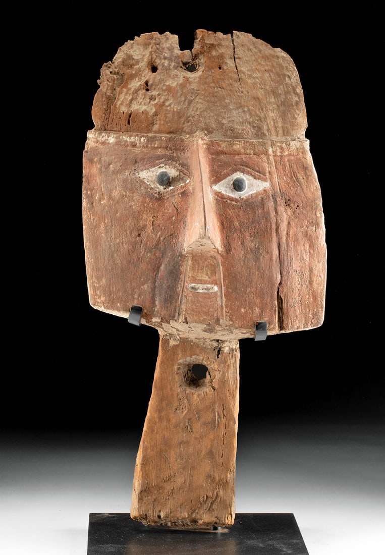Tall / Impressive Chancay Wood Mask (1 of 3)