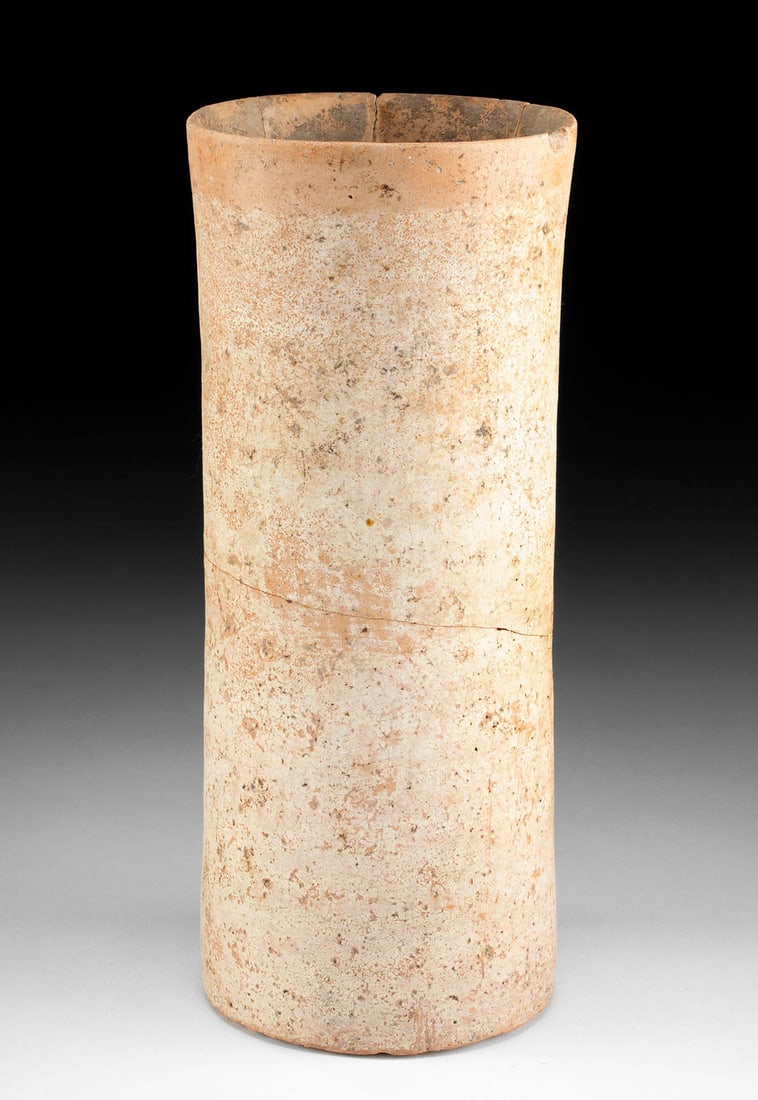 Tall Maya Late Classic Cylinder (1 of 4)