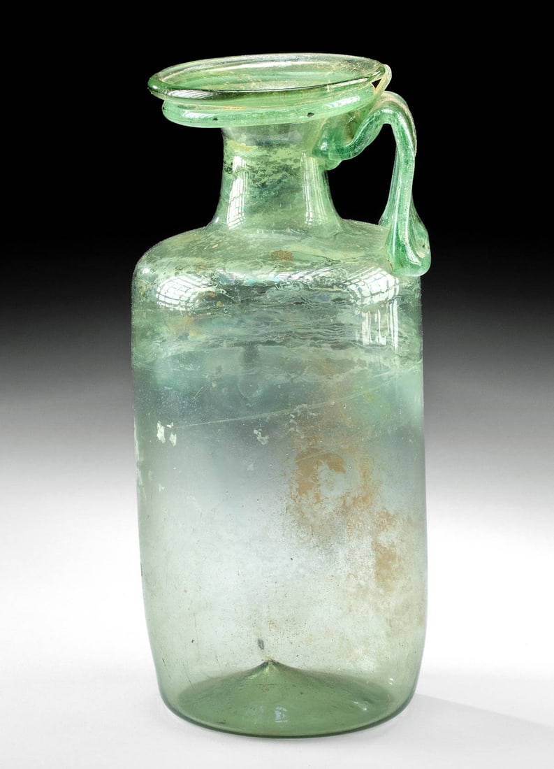Tall /Near-Perfect Roman Glass Bottle (1 of 5)