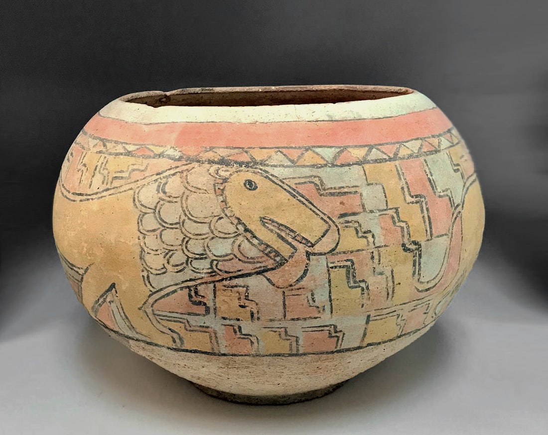 Huge Ancient Indus Valley Bowl with Lions- TL tested (1 of 6)