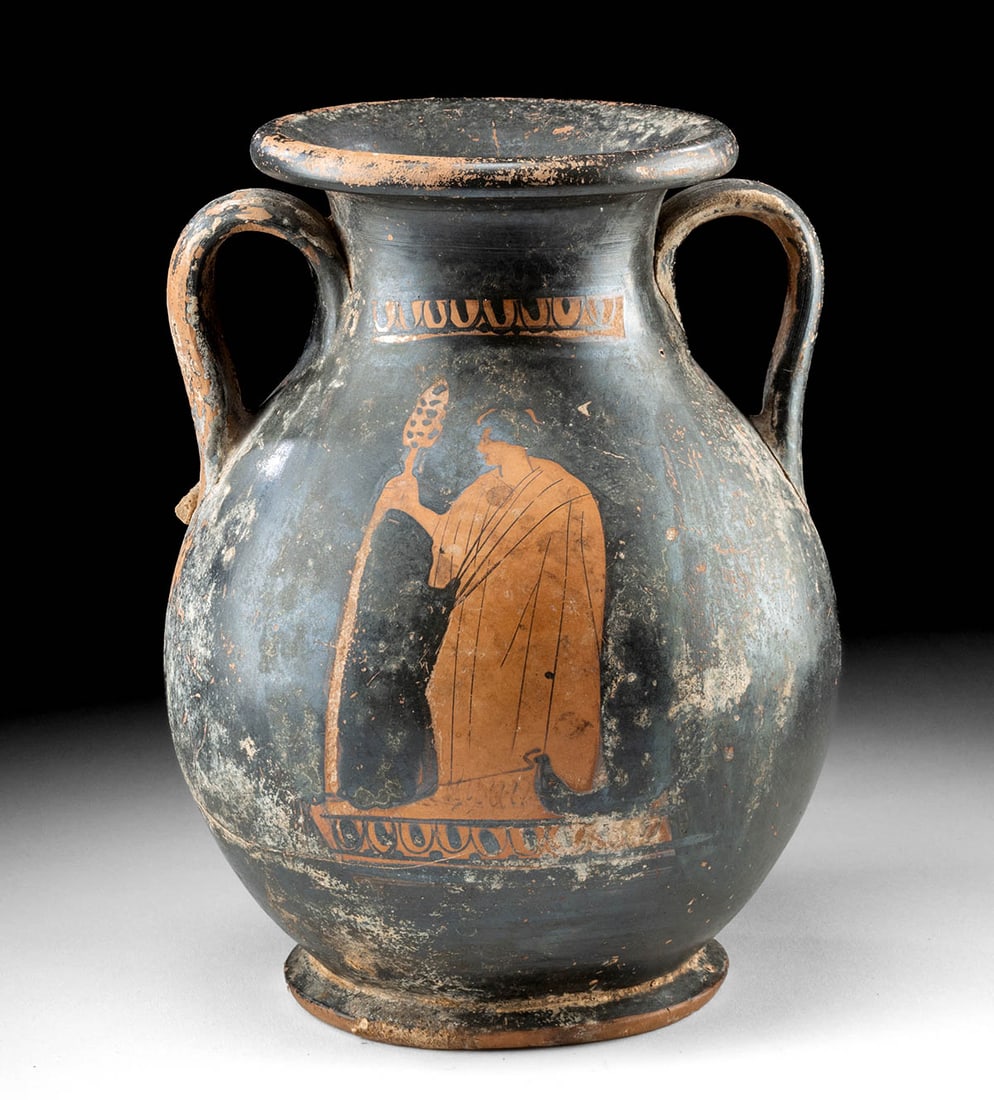 Greek Attic / Apulian Red-Figure Pelike - Dionysus (1 of 5)