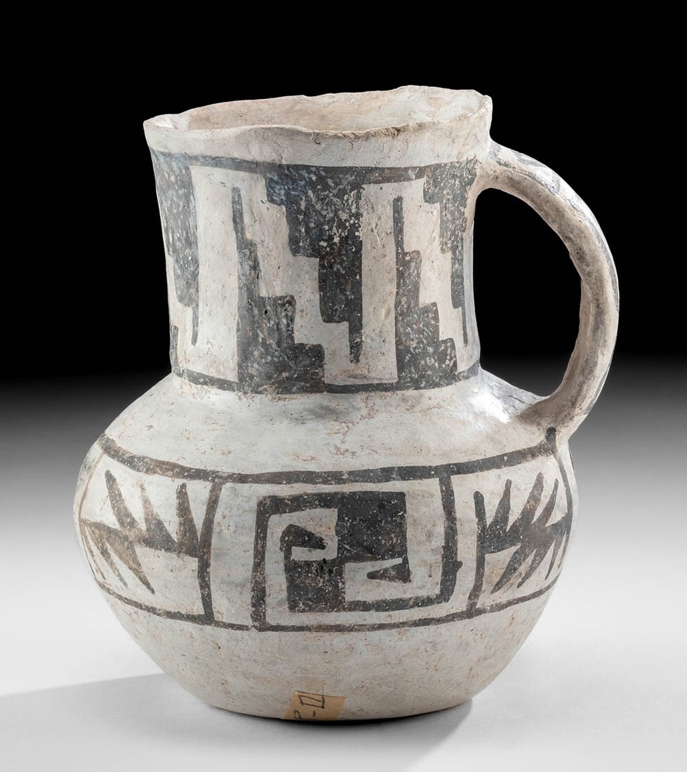 Prehistoric Anasazi Mancos Black-on-White Pitcher (1 of 4)