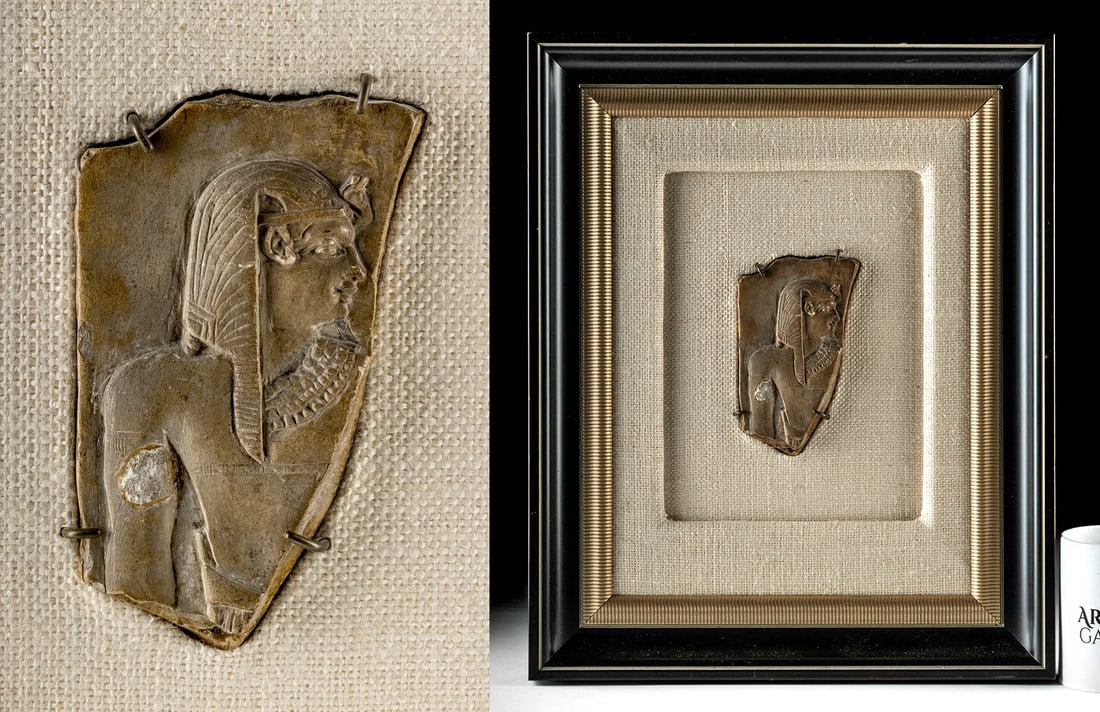 Fine Egyptian Stone Relief - Sculptor's Model (1 of 5)