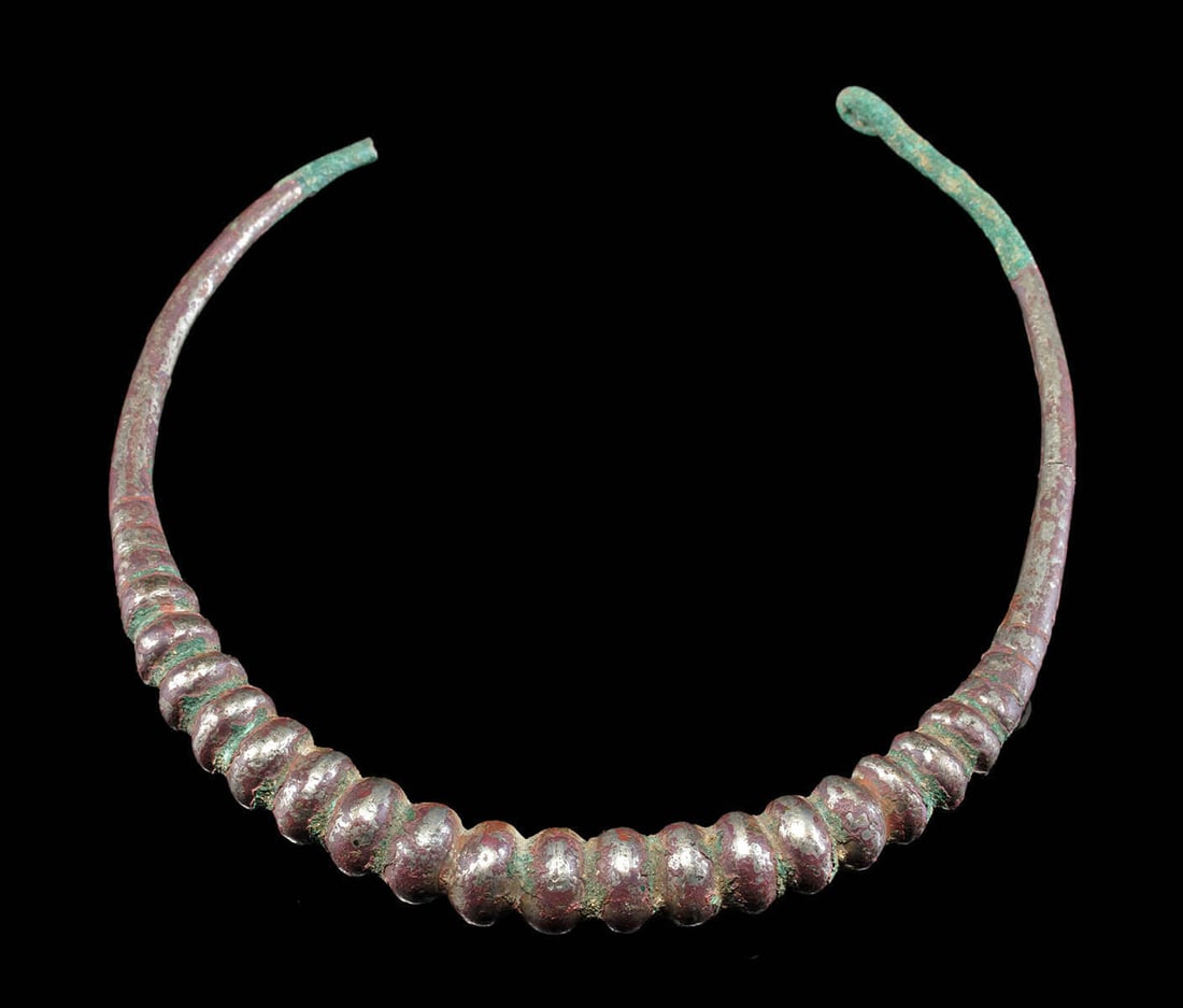 9th C. Viking / Norse Torque (Cast Billon) (1 of 3)