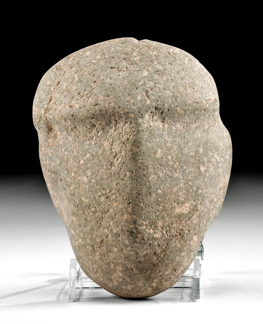 Guerrero Chontal Stone Head / Funerary Mask (1 of 3)