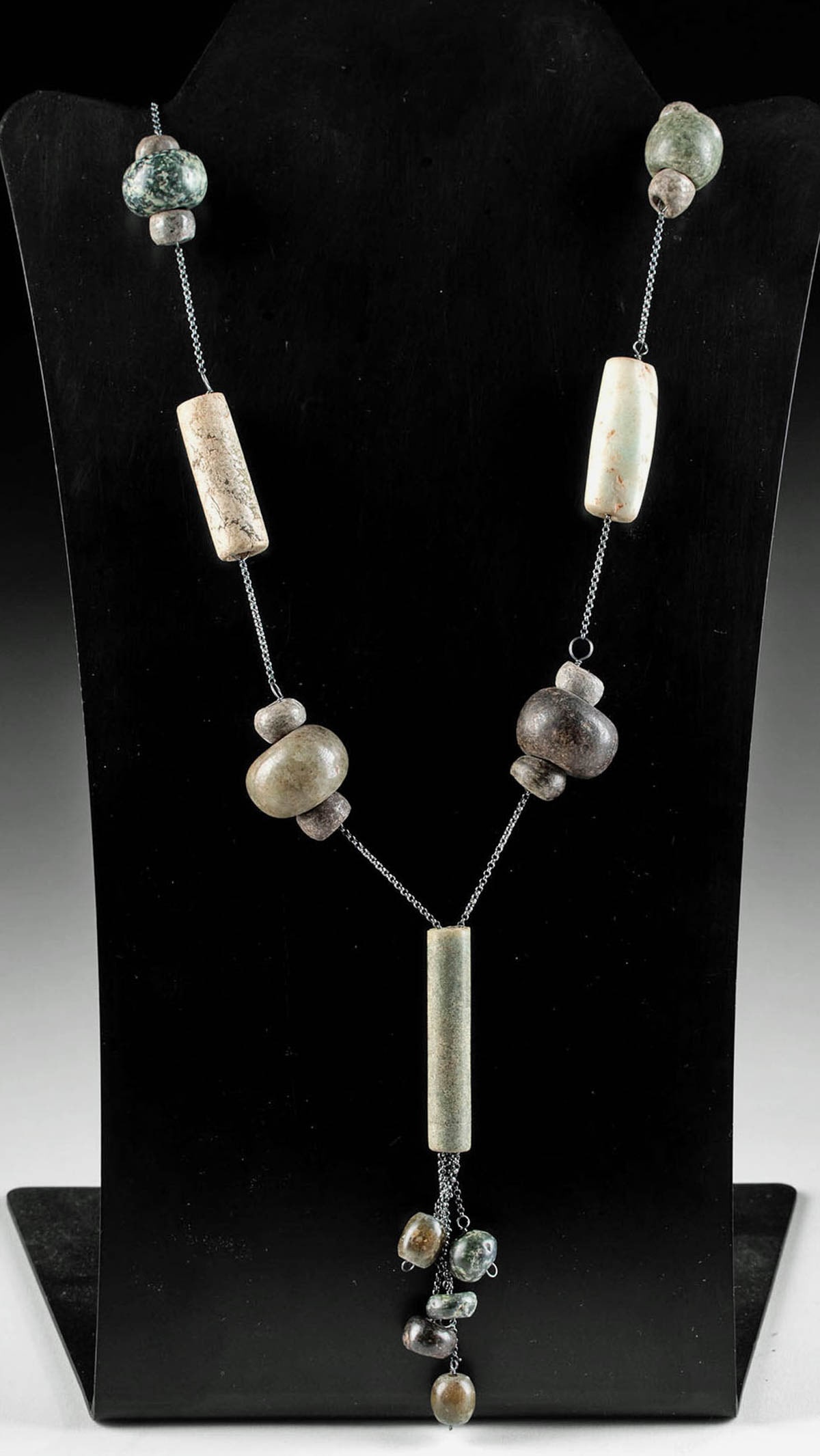 Necklace w/ Pre-Columbian Stone, Shell & Pottery Beads (1 of 3)