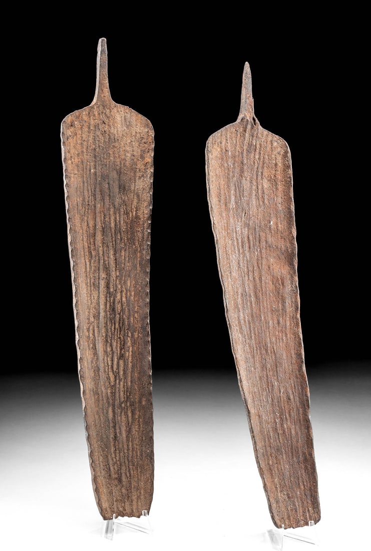 2 Nigeria / Cameroon Iron Hoe Money Pieces (1 of 3)