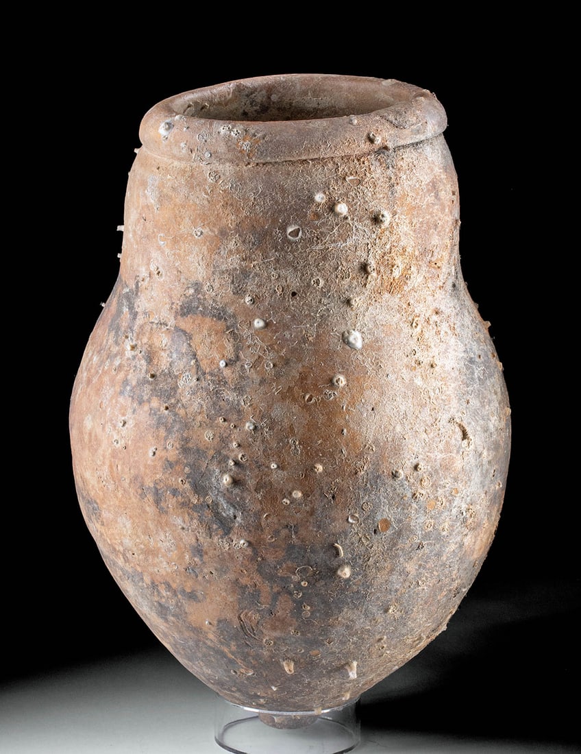 Sea-Encrusted Greek Macedonian Transport Amphora (1 of 5)