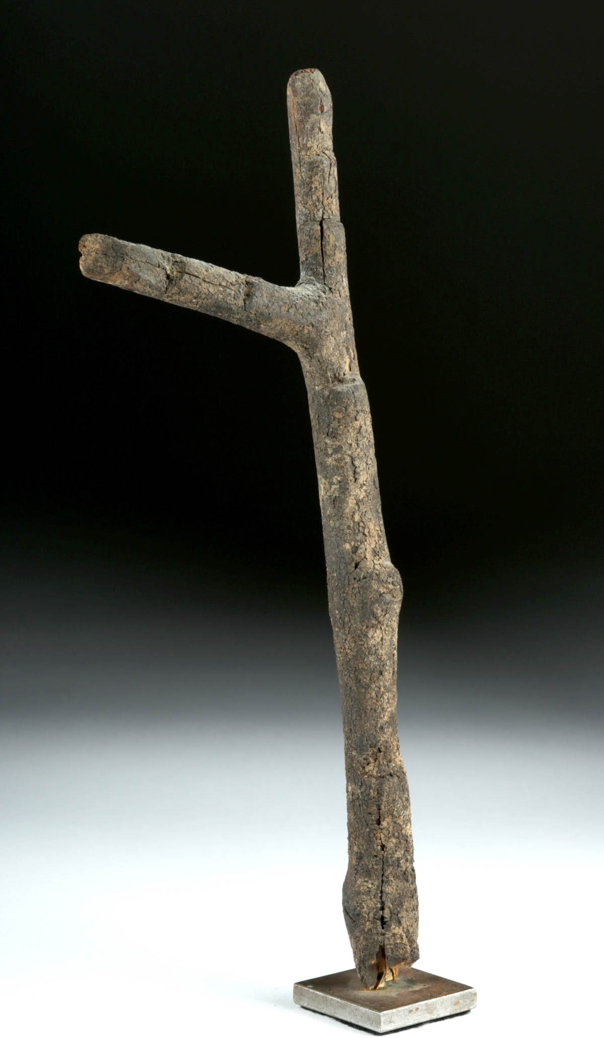 20th C. African Dogon Wooden Votive Ladder (1 of 4)