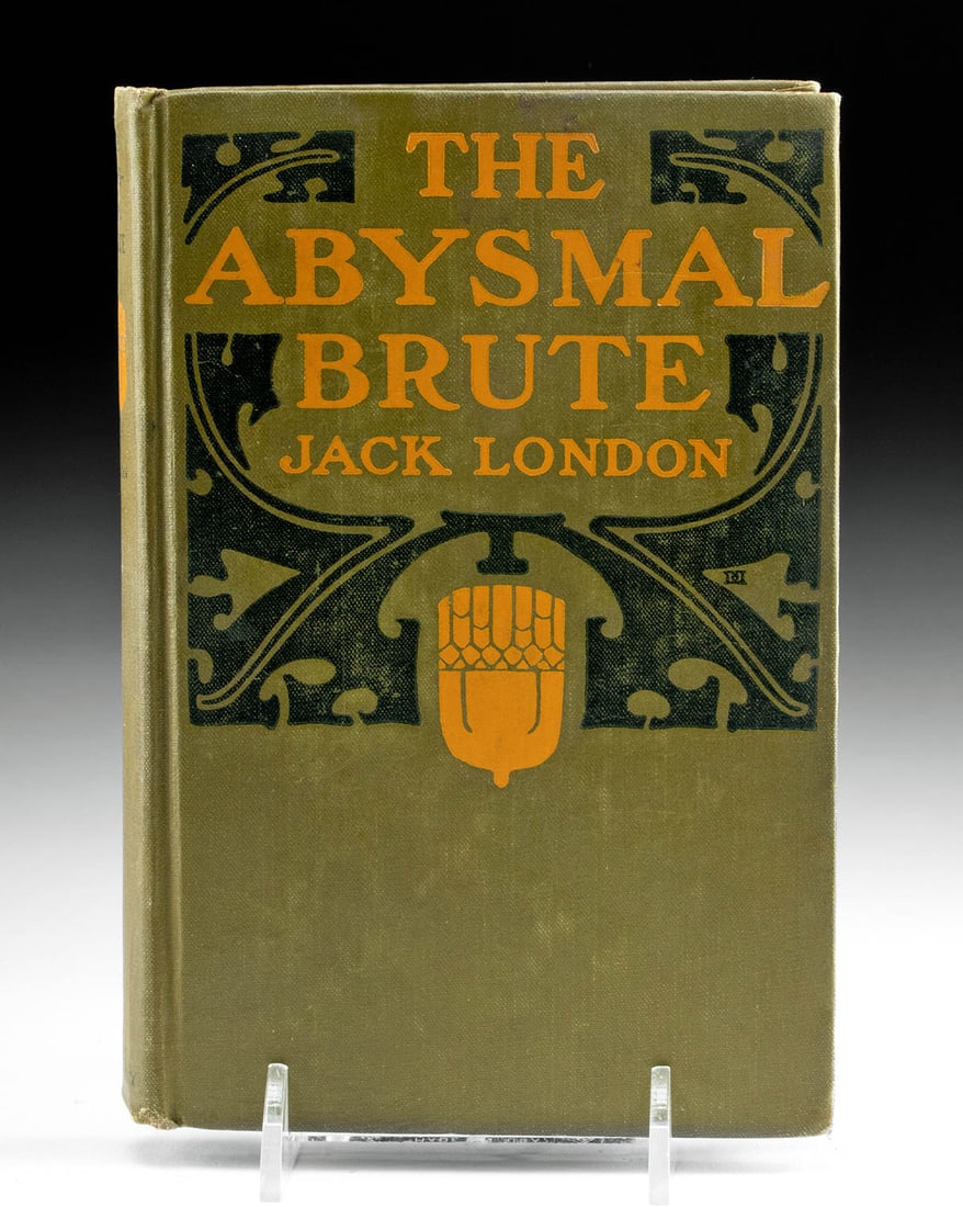 1913 "The Abysmal Brute" by Jack London, 1st Edition (1 of 4)