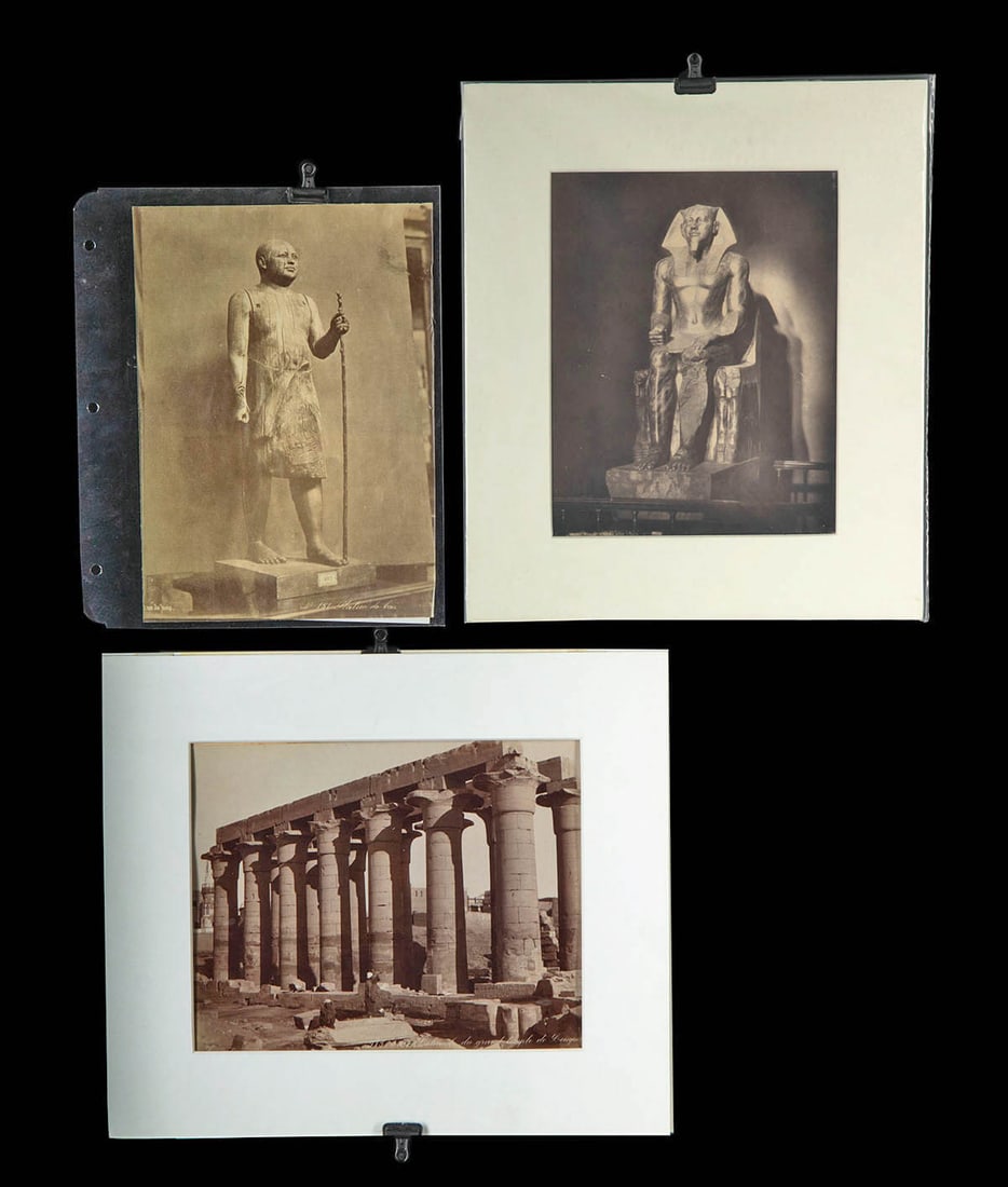 19th C. Albumen Prints of Egypt (set of 3) (1 of 5)