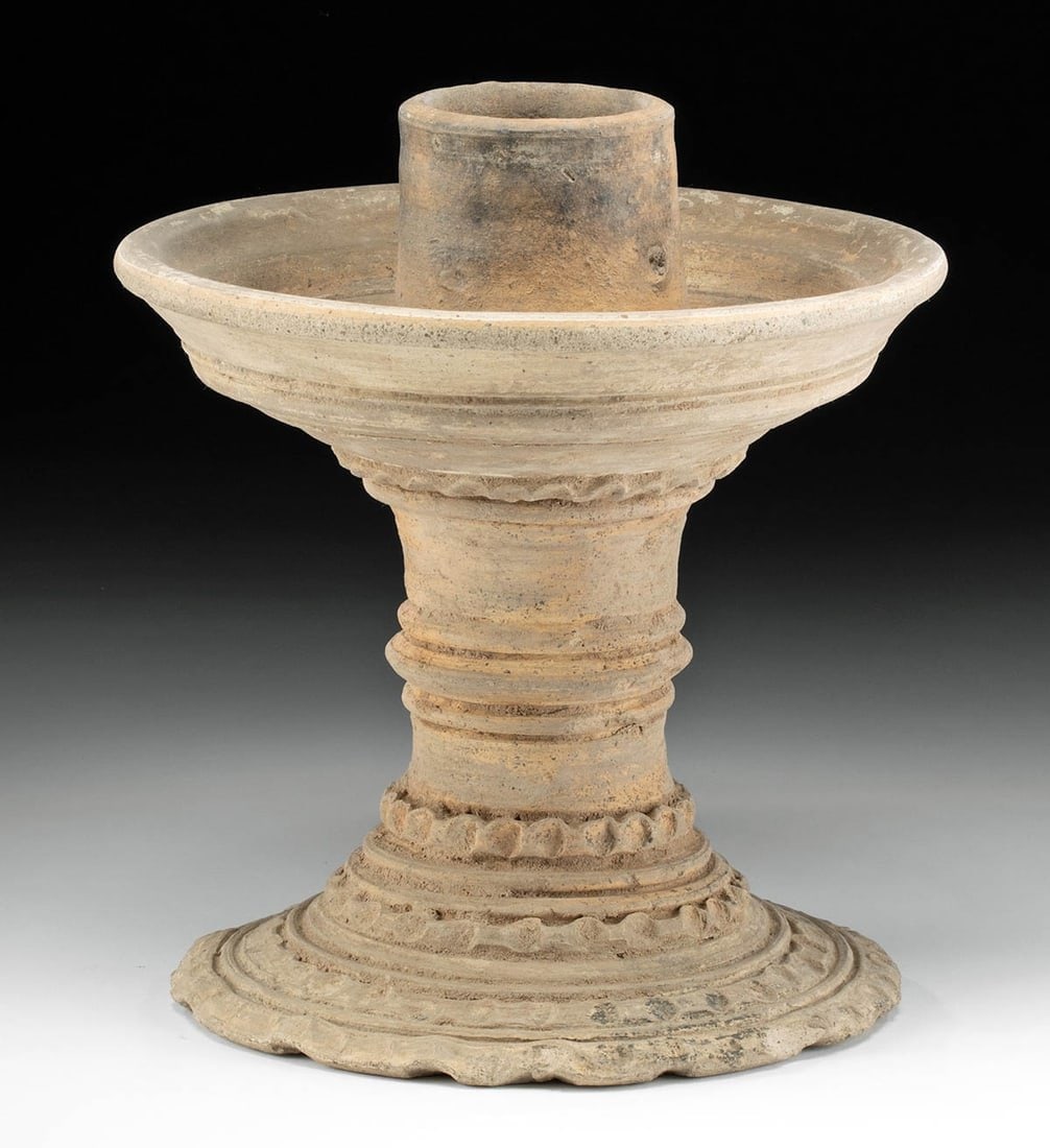 Thai Haripunjaya Pottery Vessel, ex-Museum (1 of 5)