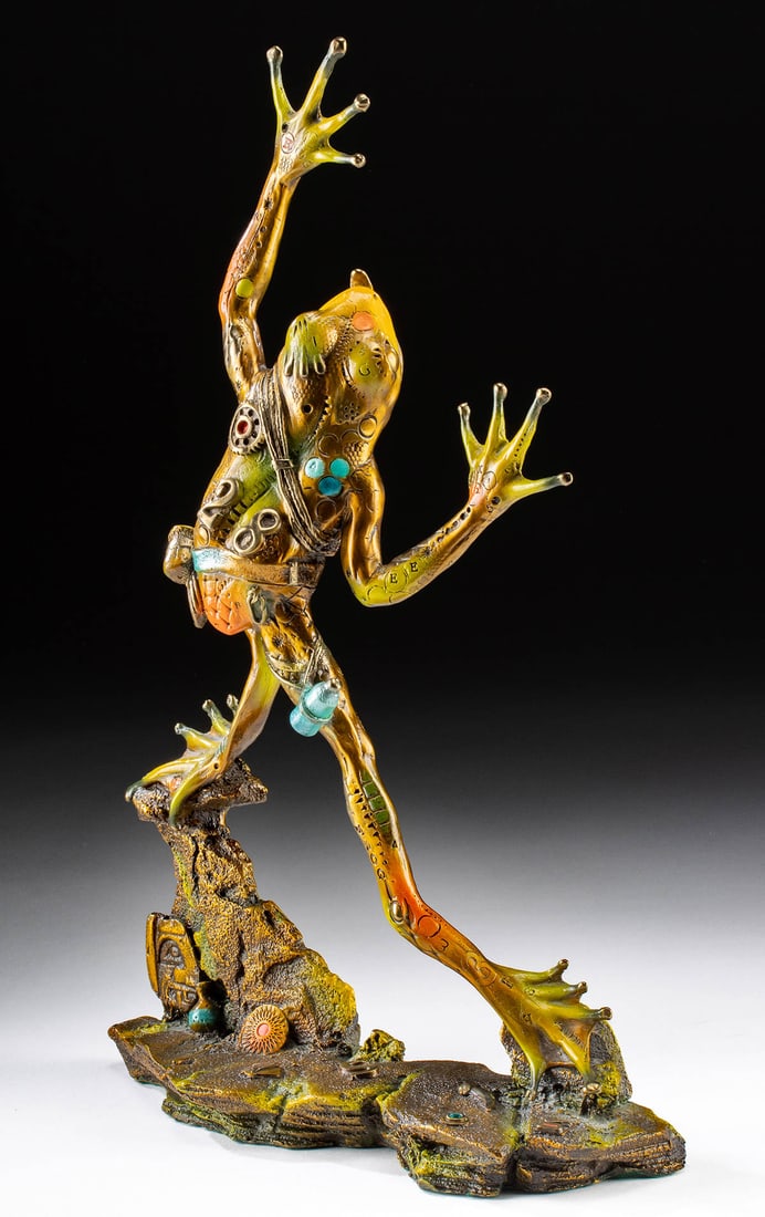 Nano Lopez Bronze "Sticky Wall Climber (Base)" 2006 (1 of 6)