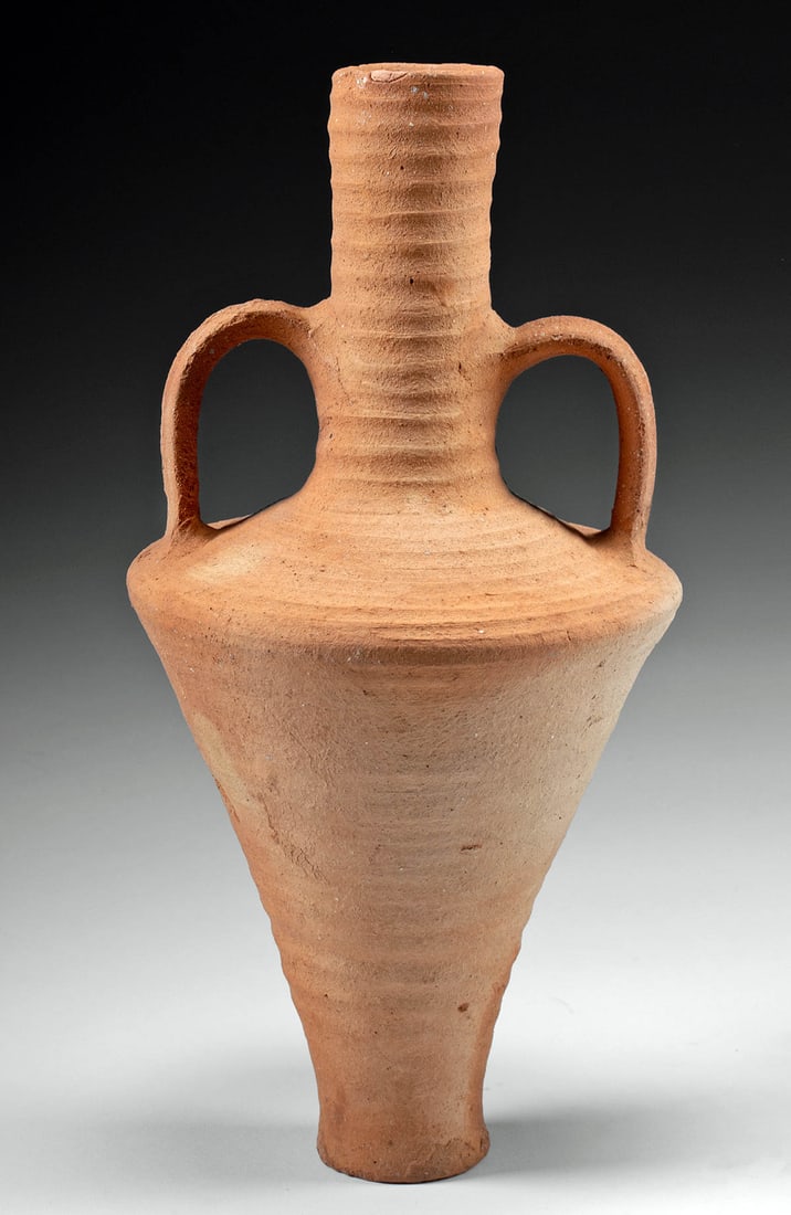 Ancient Roman Redware Amphora (for Table Service) (1 of 3)