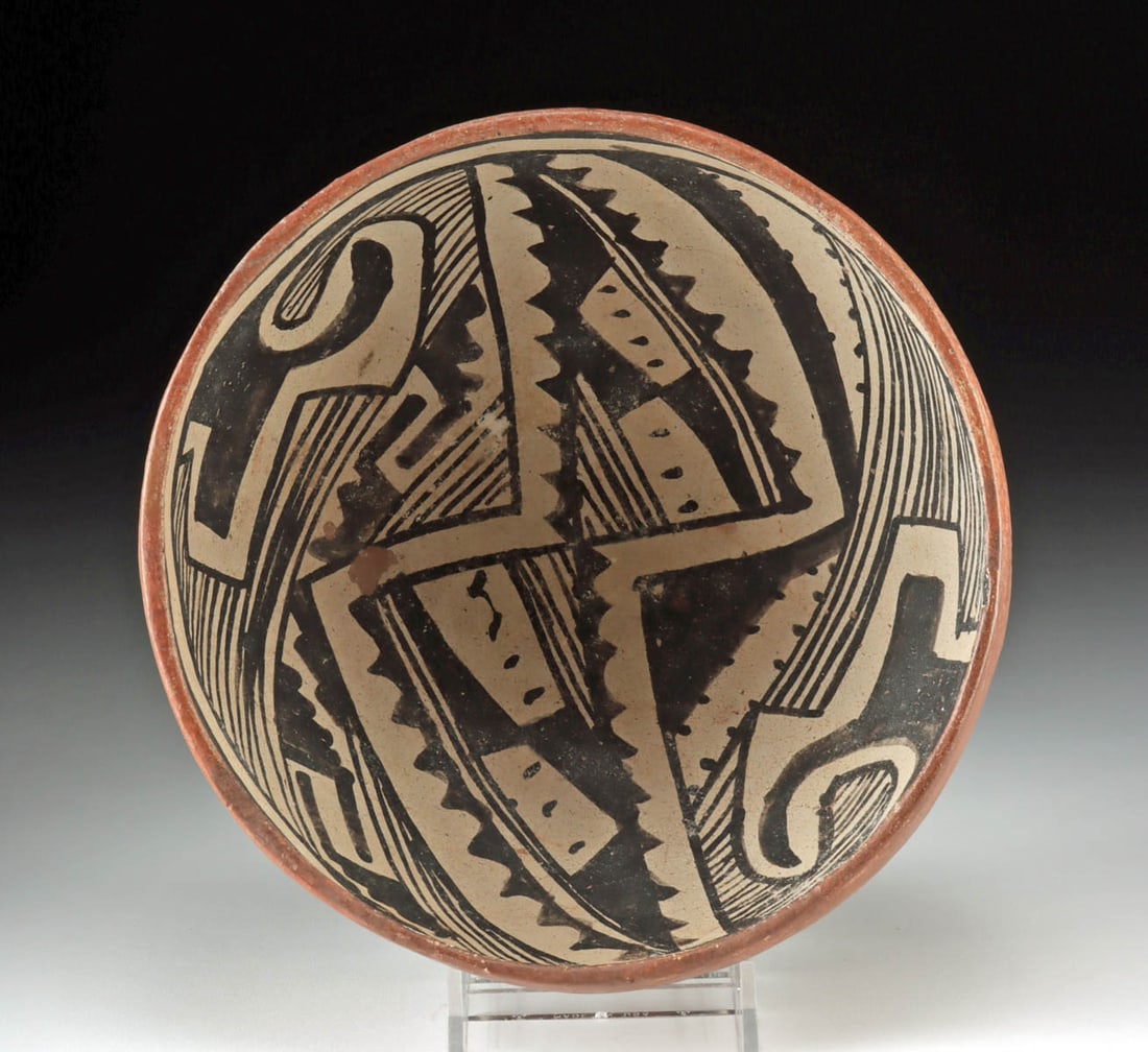 Prehistoric Anasazi Mogollon Gila Pottery Bowl (1 of 4)