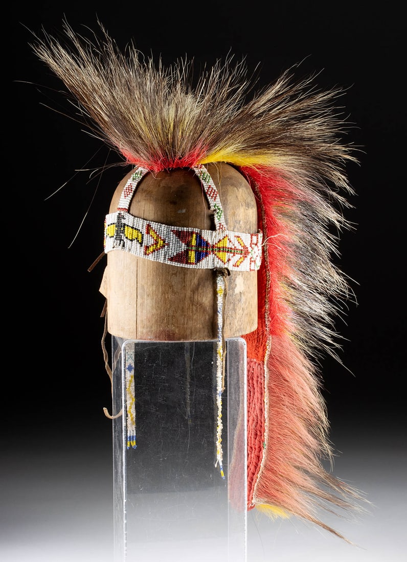 1920s Chippewa Hair Roach (Combat / Ceremonial) (1 of 3)