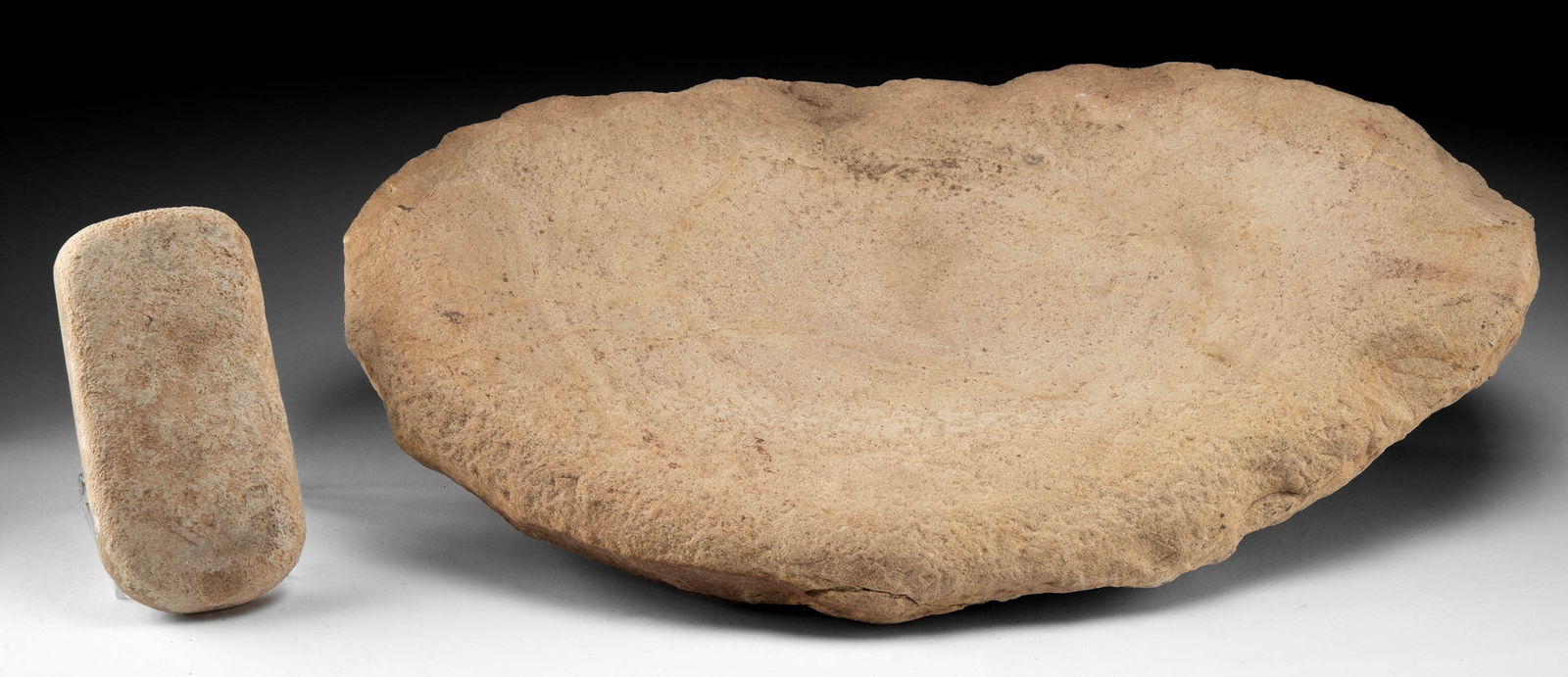 Casas Grandes Stone Metate & Mano (1 of 2)
