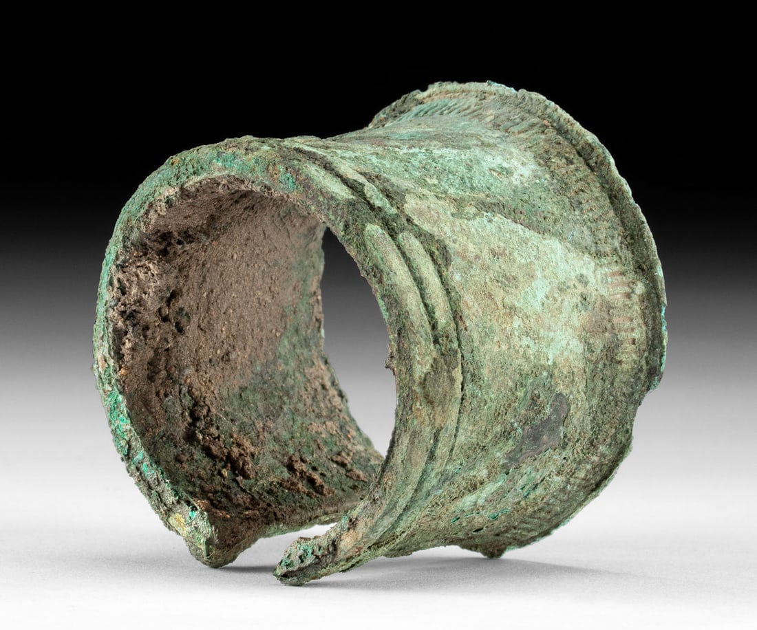 Ancient Vietnamese Dong Son Bronze Bracelet (1 of 3)