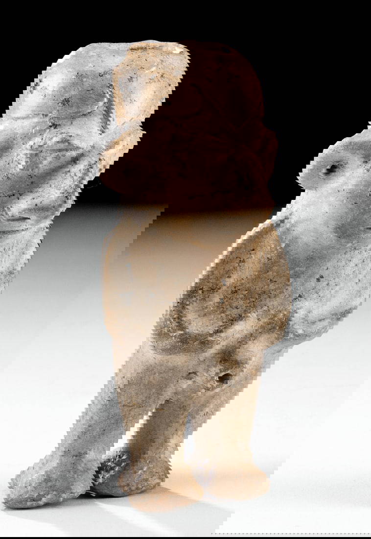 Ecuadorian Guangala Pottery Nude Male Figural Vessel Auction