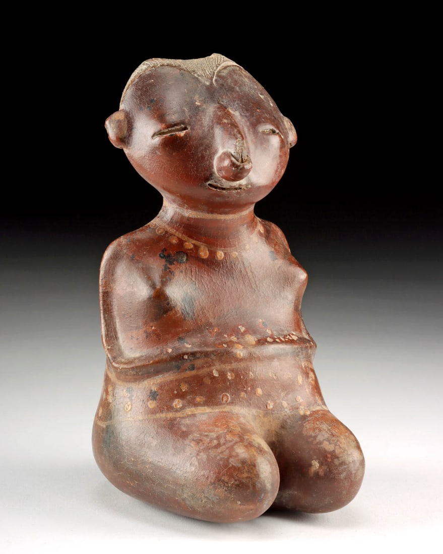Nayarit Chinesco Type Seated Female Figure (1 of 3)