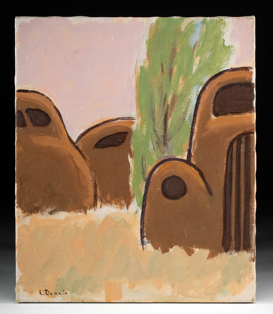 Lockwood Dennis "Cars in a Field, Benton City" (1995) (1 of 3)