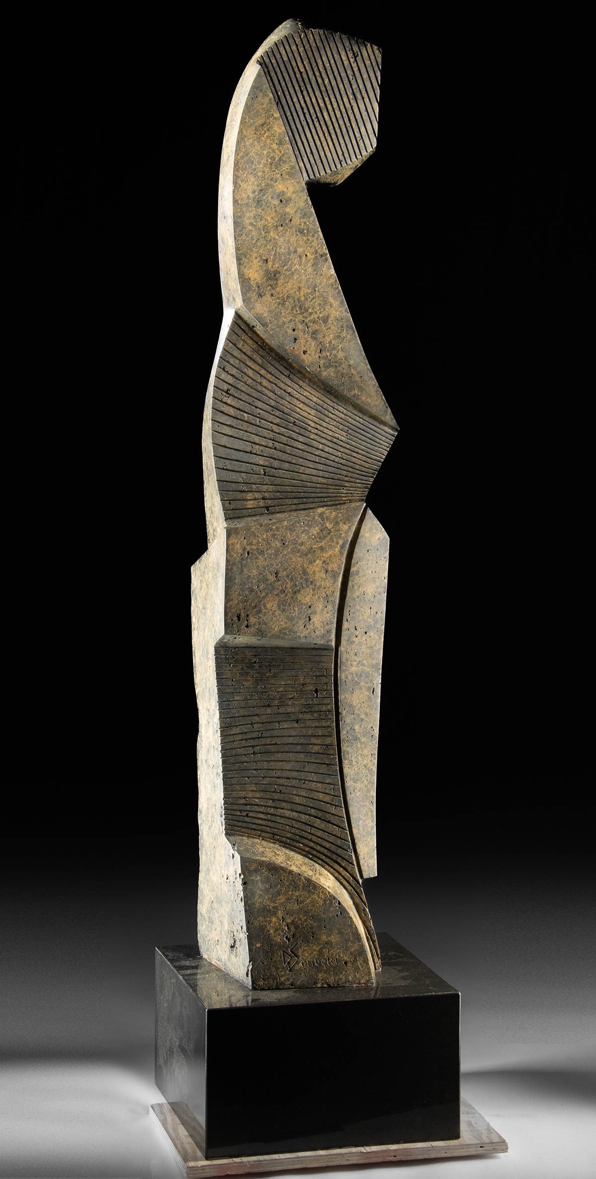 Dennis Sohocki Bronze Sculpture "Contemplation" (2003) (1 of 4)