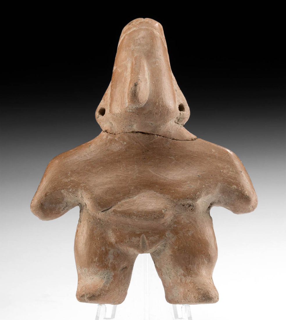 Charming Colima Redware Gingerbread Figure (1 of 3)