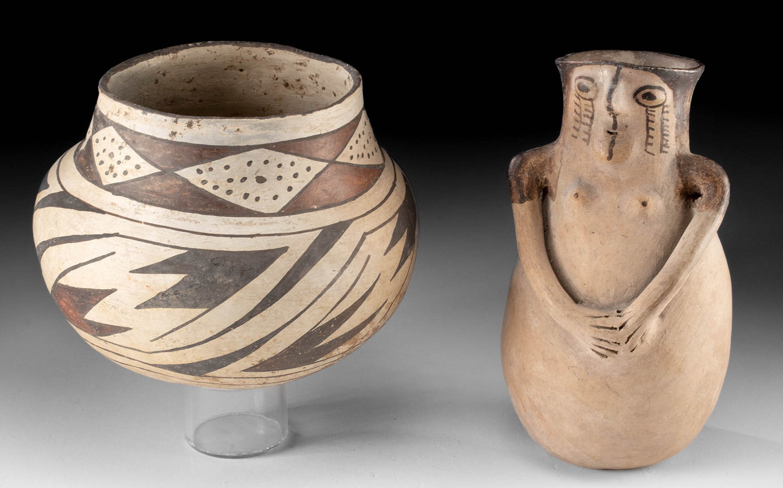 Two Casas Grandes Pottery Vessels (1 of 2)