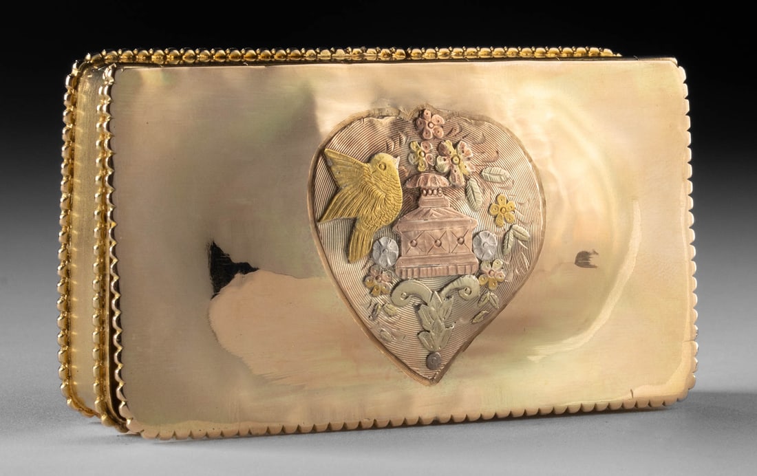 Antique European Rose, Yellow, & White Gold Case (1 of 3)