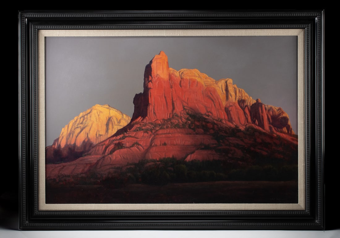 Karl Thomas Painting "Sedona Sunrise" (1983) (1 of 2)