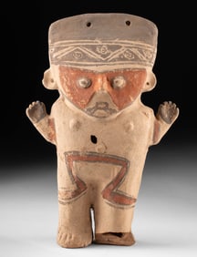 Chancay Polychrome Nude Cuchimilco Figure