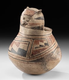 Casas Grandes Ramos Polychrome Olla Zoomorph, ex-Tillou