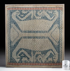 19th C. Indonesian Lampung Tampan Textile