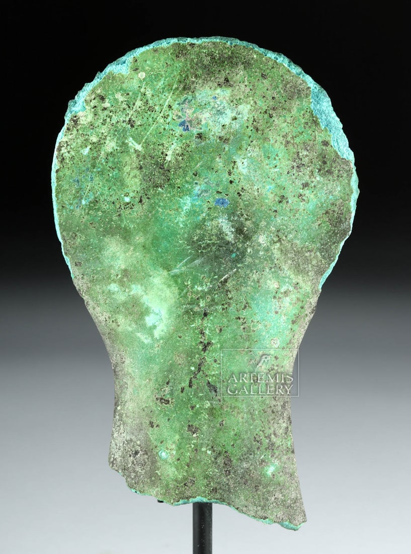 Ancient Vietnamese Dong Son Bronze Axe Blade (1 of 4)