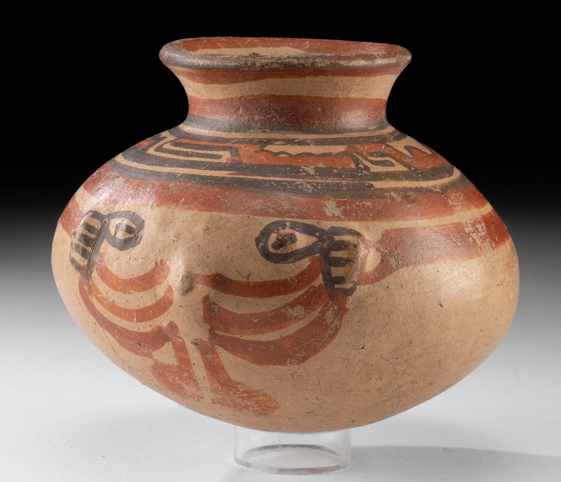 Guanacaste-Nicoya Jar Anthropomorphic Face, ex-Tillou (1 of 3)