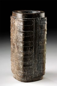 Impressive / Rare Chinese Liangzhu Neolithic Jade Cong