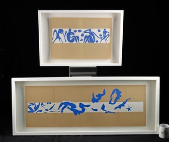 2 Lithographs from Verve's Last Works of Matisse (1958)