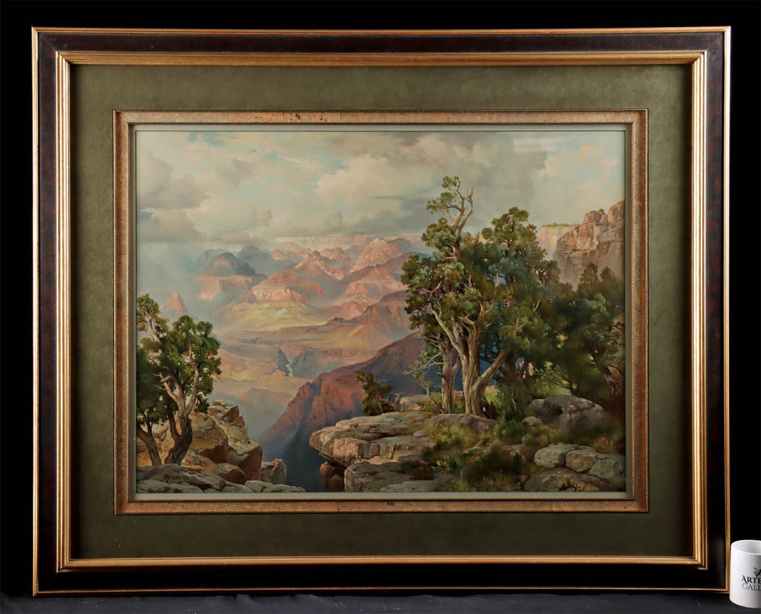 Thomas Moran "Grand Canyon of Arizona" 1913 (1 of 3)