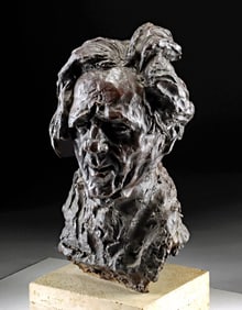 Exhibited Eric Hebborn "Louis Meier" Bronze, ex-Christie's