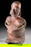 Jalisco Pottery Semi-Nude Pregnant Female Figure
