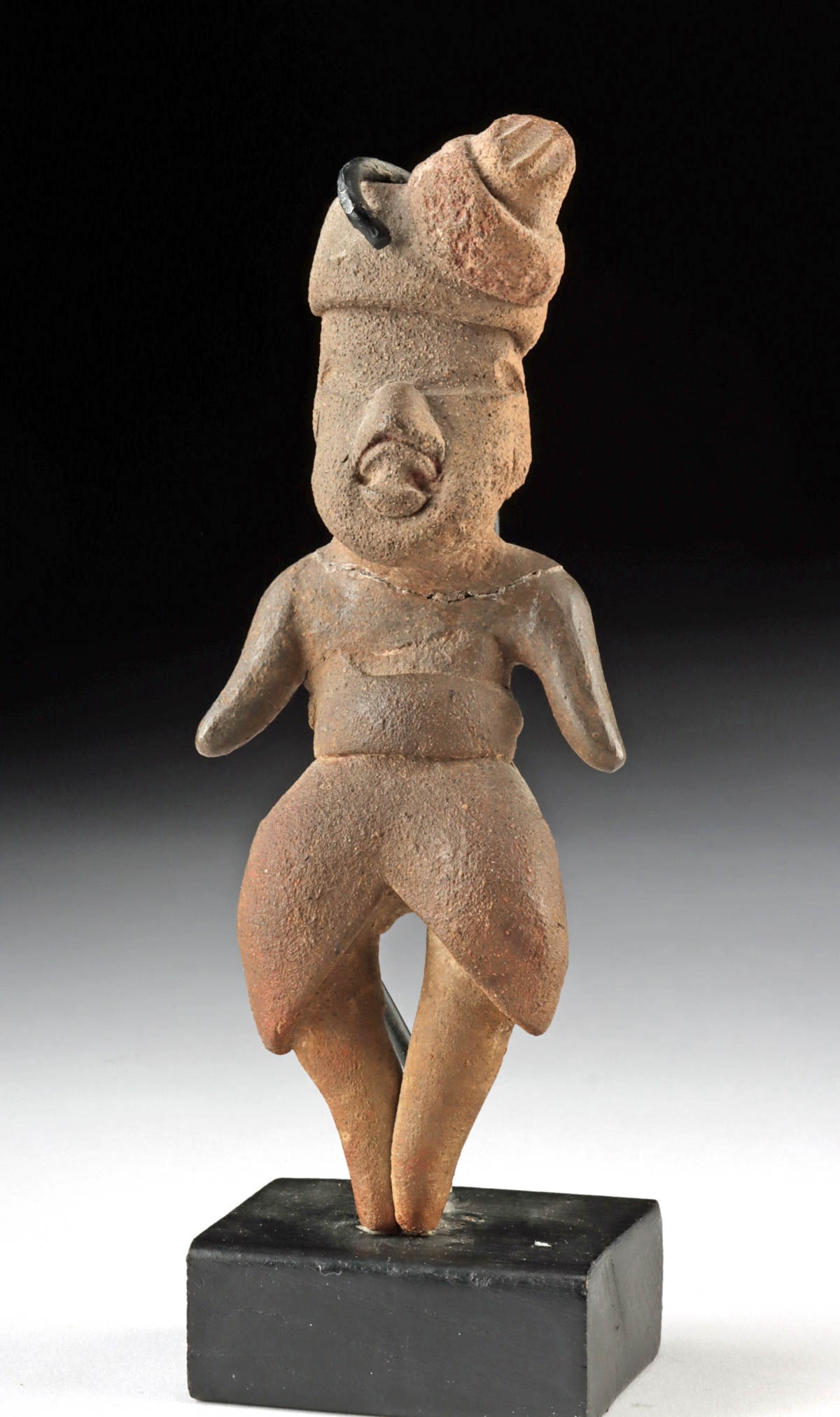 Veracruz Pottery Standing Figure w/ Olmecoid Features (1 of 3)