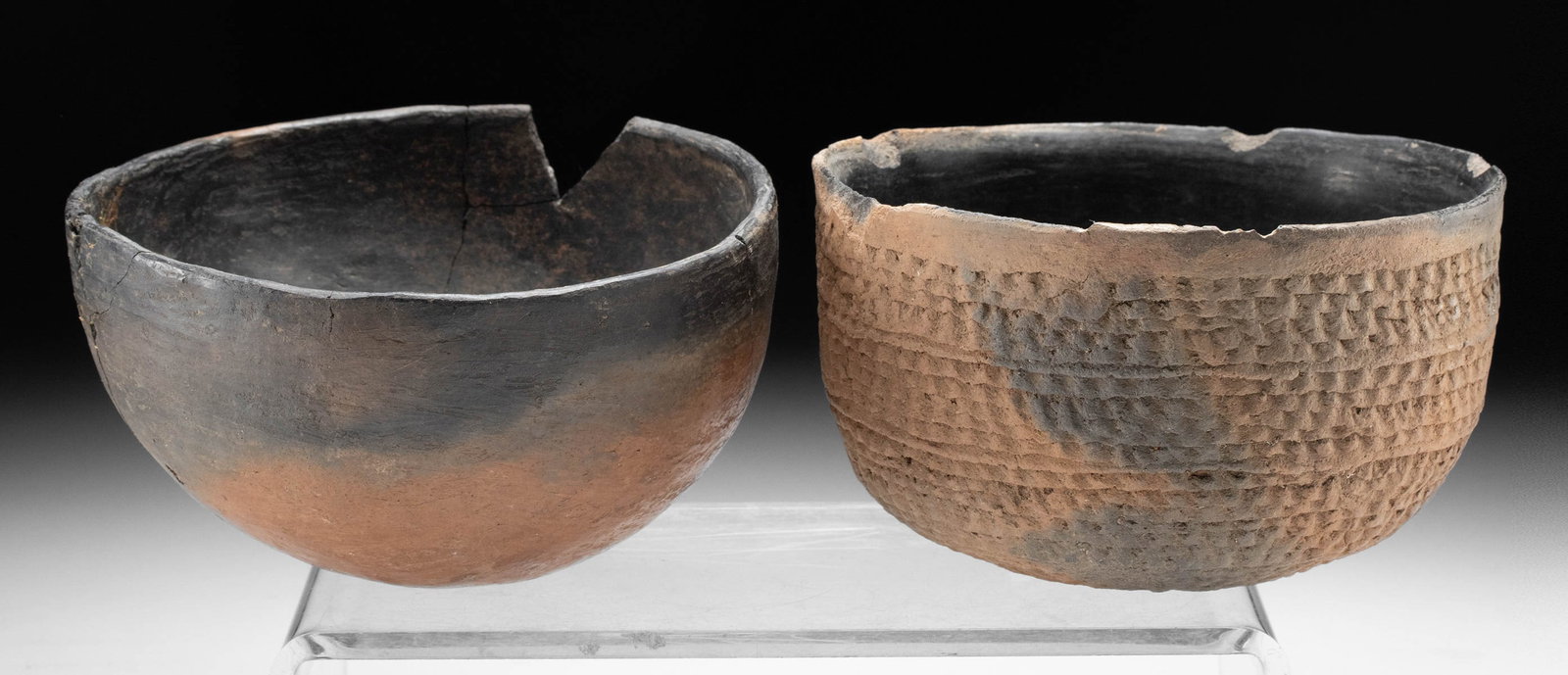 Two Prehistoric Anasazi Mogollon Pottery Bowls (1 of 2)