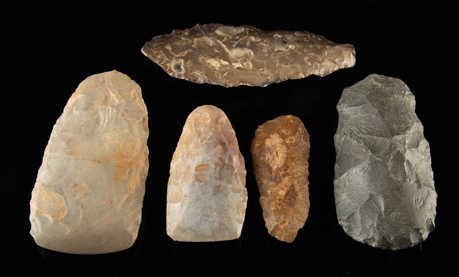 Lot of 5 Saharan Neolithic Stone Tools (1 of 1)