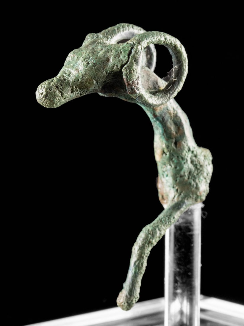 Luristan Leaded Bronze Ibex Fragment (1 of 3)