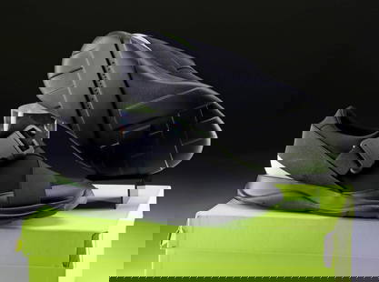 Italian Christopher Kane Tonal Low Top Black: Athletic sneaker. Low top. Neon Spoiler. Style Code 6283. Euro 45. Provenance: private Parker, Colorado, USA collection All items legal to buy/sell under U.S. Statute covering cultural patrimony Code