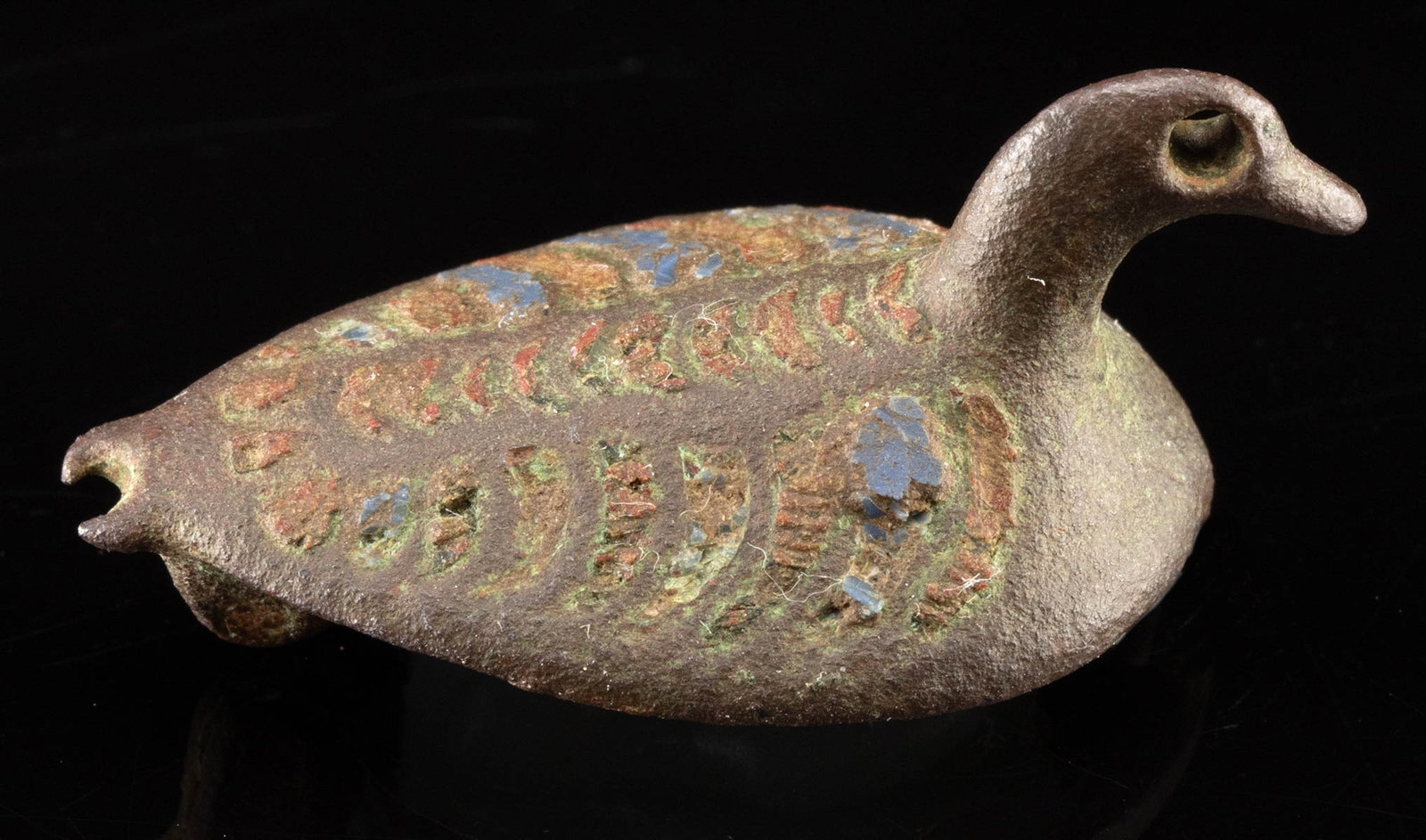 2nd C. Romano-British Enameled Duck Brooch (1 of 2)