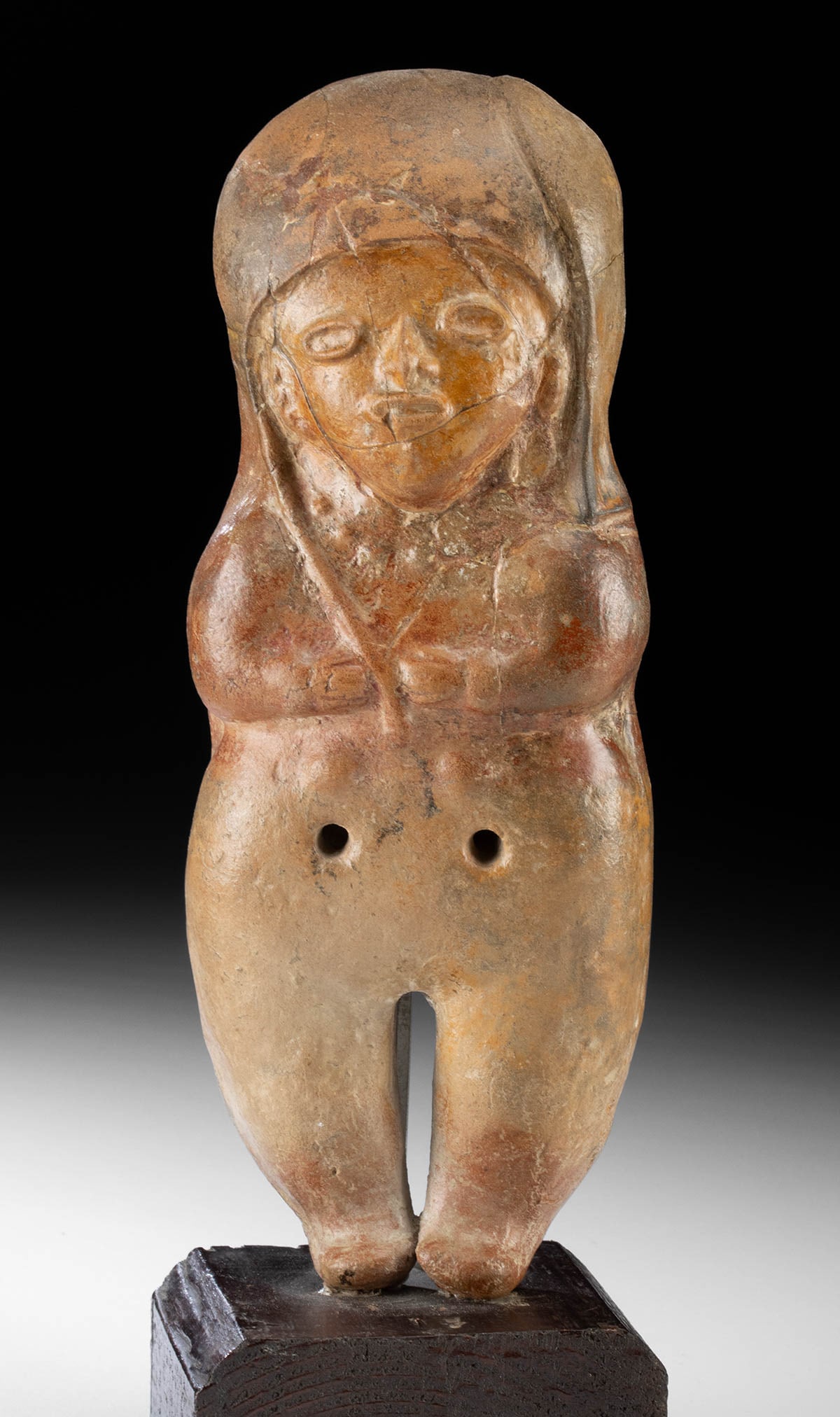 Bahia Pottery Standing Female Figure (1 of 2)
