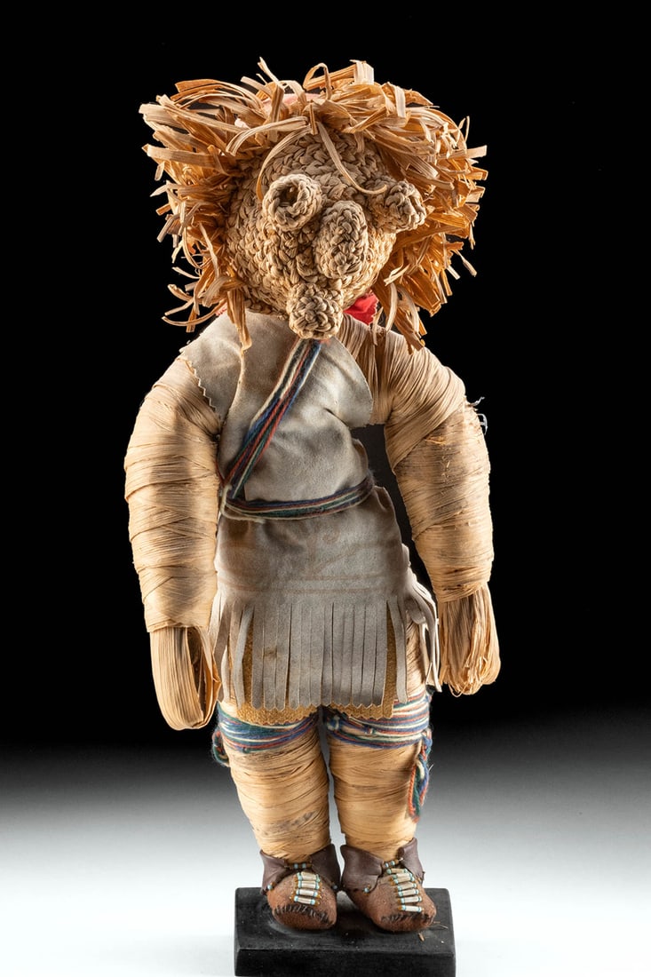 1972 Six Nations Iroquois Corn Husk Doll - Owa'nyudane (1 of 3)