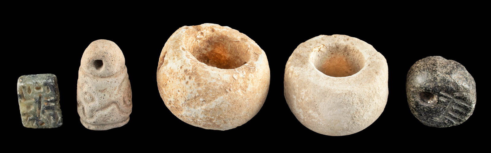 Five Ancient Near Eastern Stone Artifacts (1 of 3)
