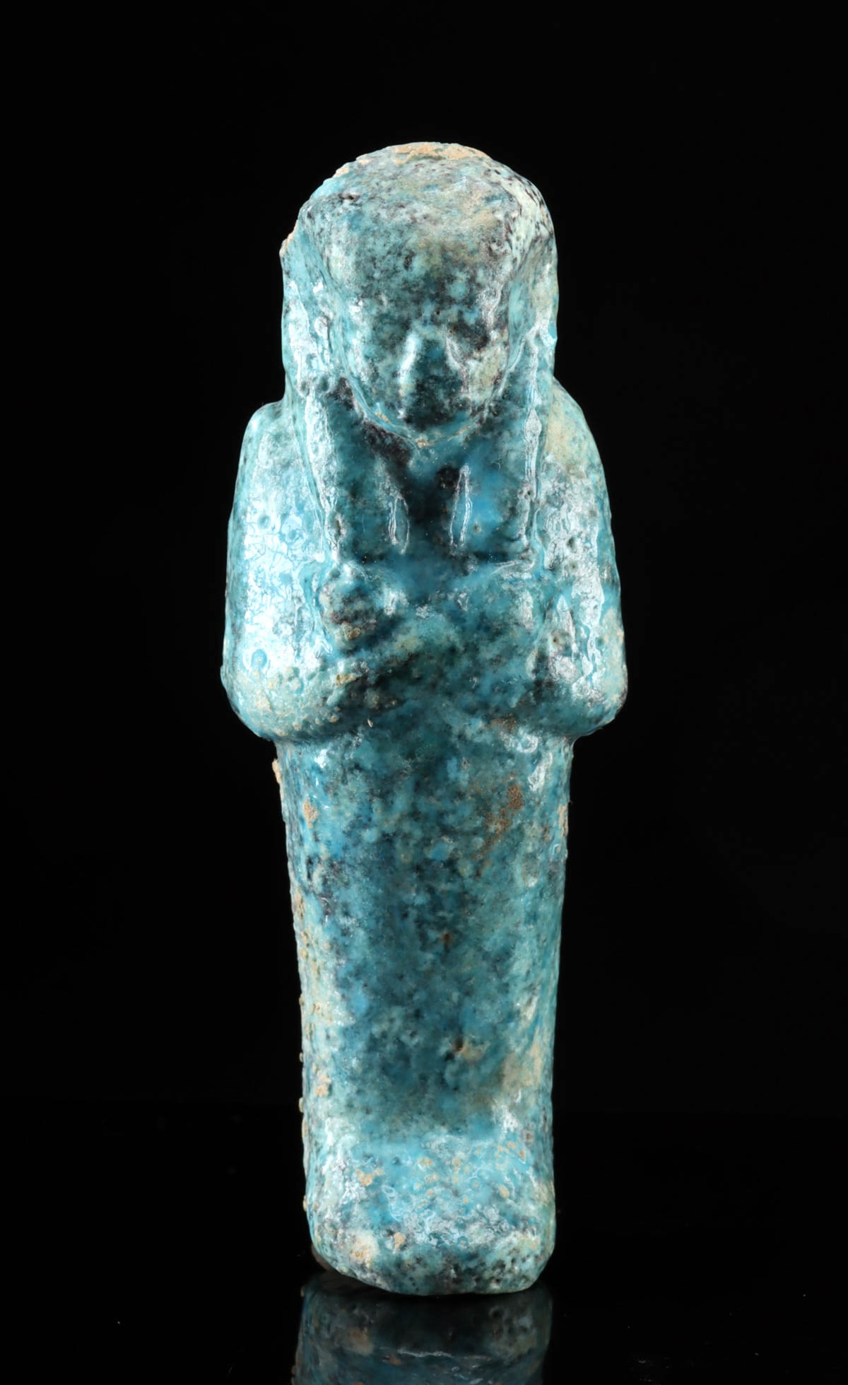 Egyptian Third Intermediate Faience Ushabti (1 of 3)